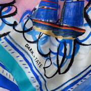 St Ives inspired silk scarf